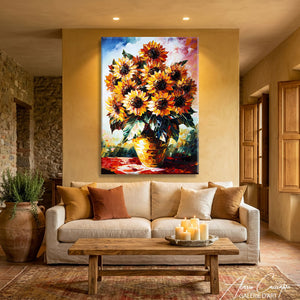 Peinture Tournesols Tableau