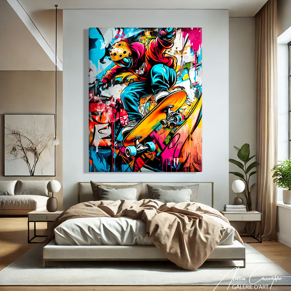 Tableau Skate Graffiti