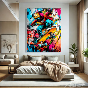 Tableau Skate Graffiti