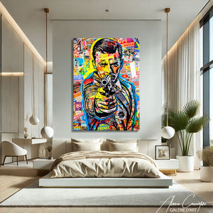Tableau Portrait Pop Art