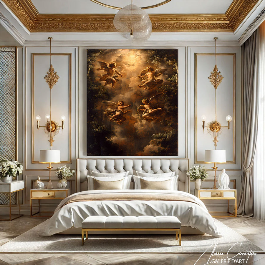 Tableau Peinture Style Baroque – mise en situation
