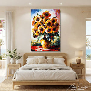 Toile Tournesols Tableau