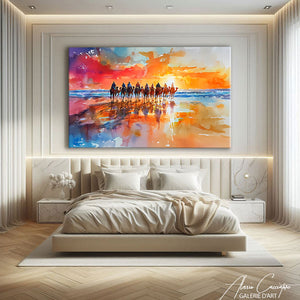 Tableau Coucher De Soleil