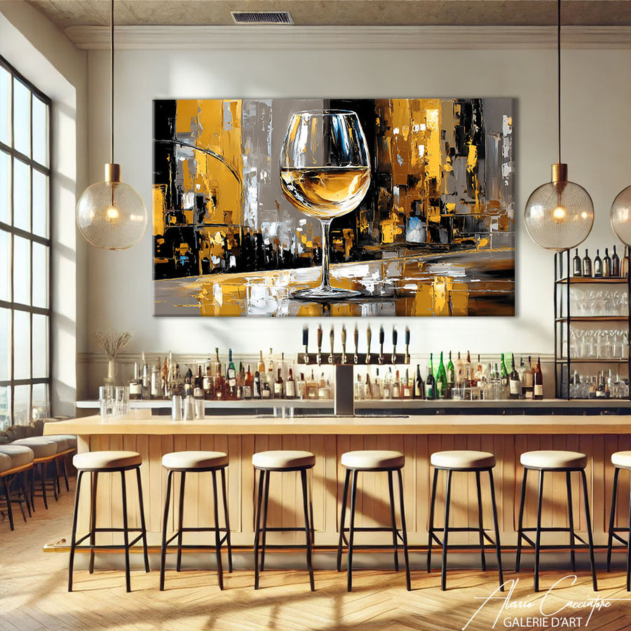 Tableau Deco Bar – mise en situation