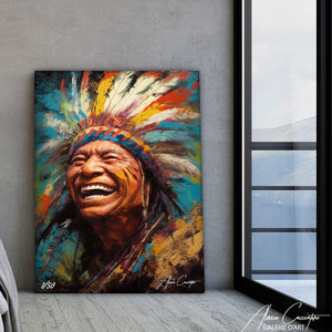 tableau indien peinture