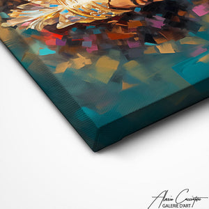 TABLEAU PEINTURE AFRICAINE Alessio Cacciatore