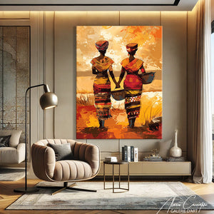 tableau africaine
