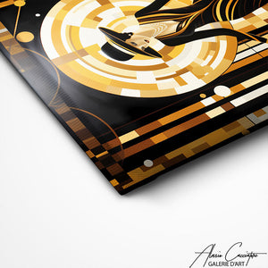 TABLEAU ART DECO DESIGN Alessio Cacciatore
