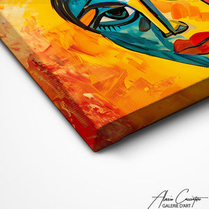 TABLEAU FEMME PICASSO Alessio Cacciatore