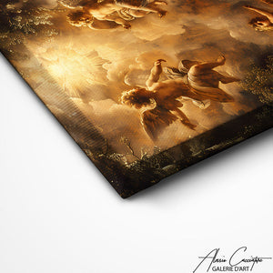 TABLEAU PEINTURE BAROQUE Alessio Cacciatore