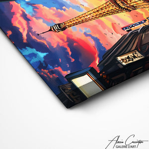 TABLEAU PARIS CONTEMPORAIN AlessioCacciatore
