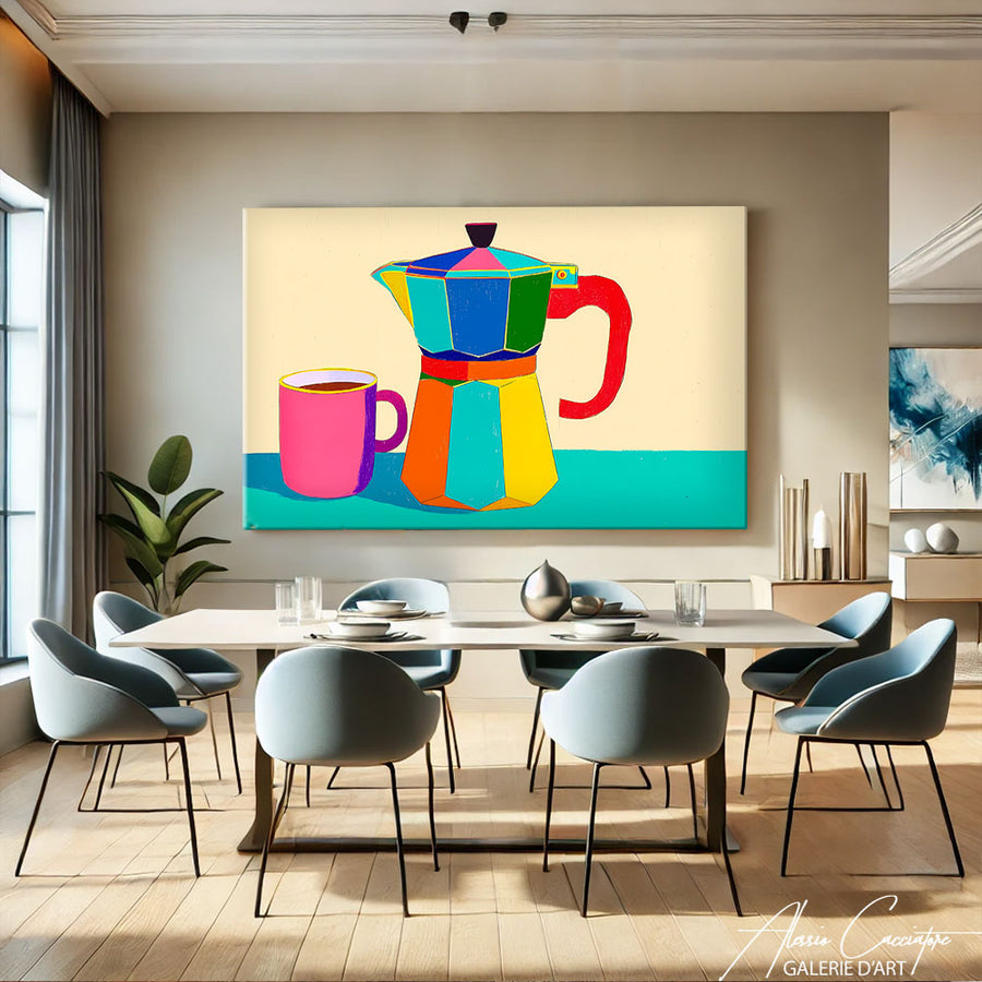 Grand tableau design
– mise en situation