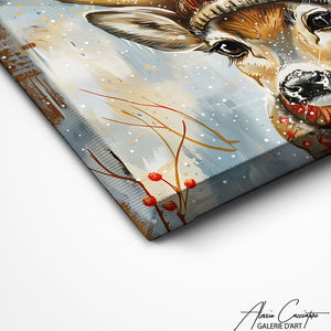 TABLEAU BÉBÉ CERF Alessio Cacciatore