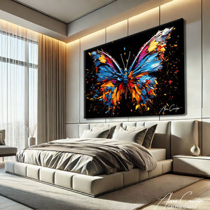 peinture papillon