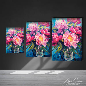tableaux pivoines