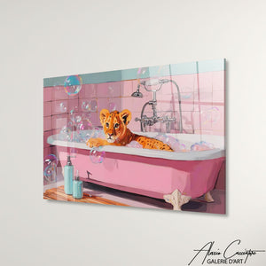 tableau salle de bain