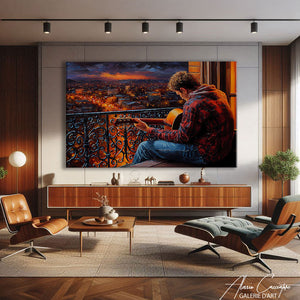 Affiche Guitariste