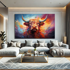 Tableau Vache Highland