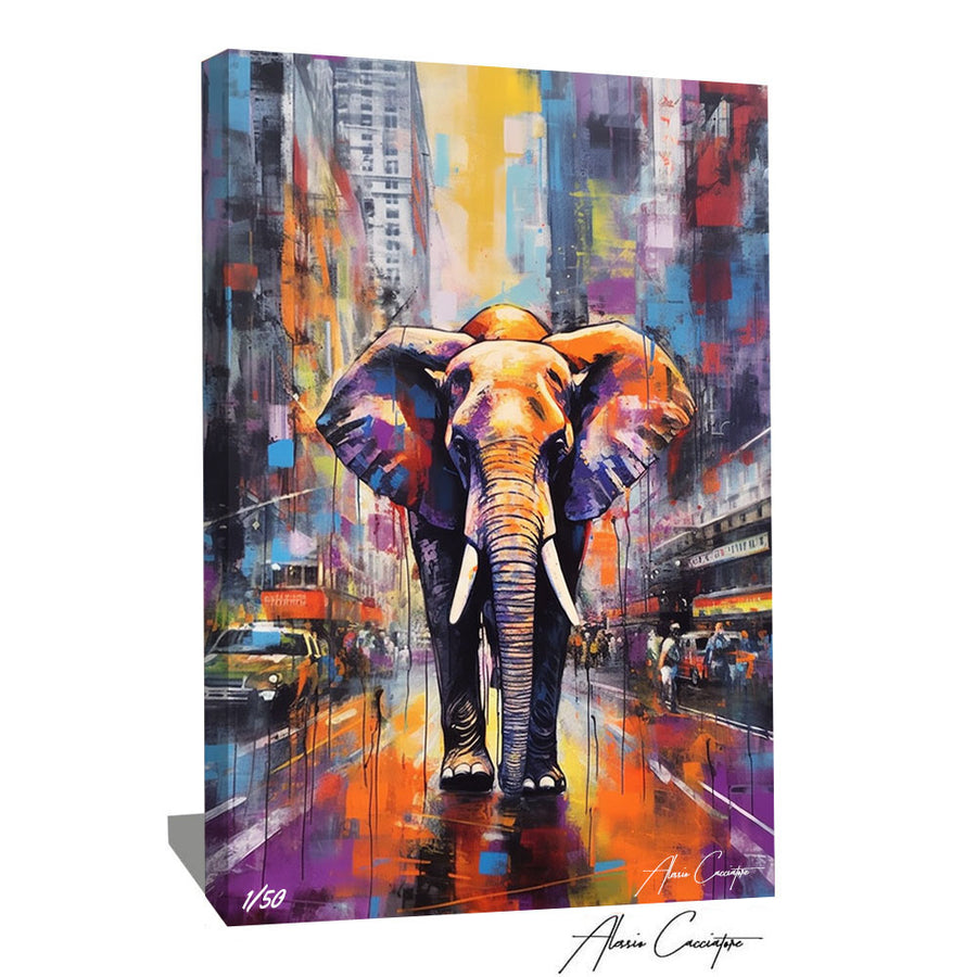 tableau éléphant
