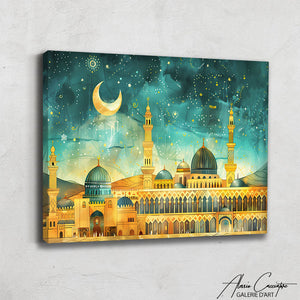 Tableau Oriental Doré