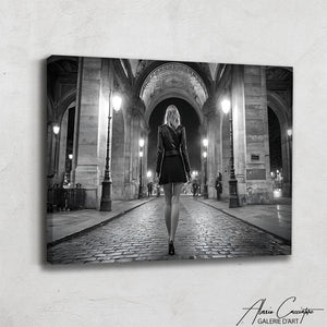 TABLEAU SALON NOIR ET BLANC