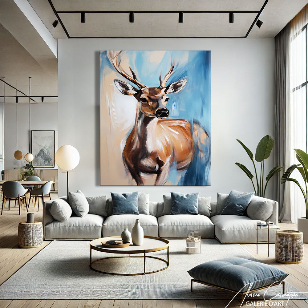 Peinture De Cerf