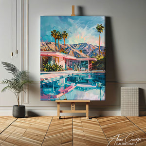 tableau coloré moderne