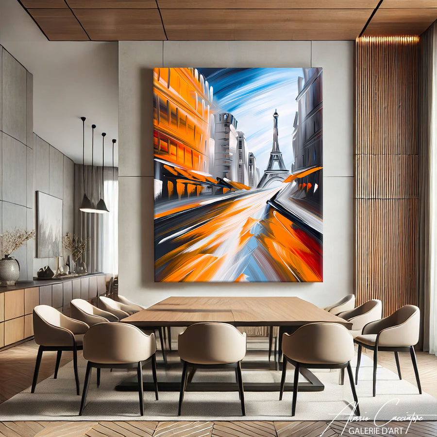 Tableau Paris Design – mise en situation