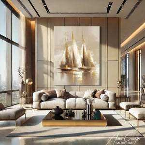 Tableau Bateau Ancien