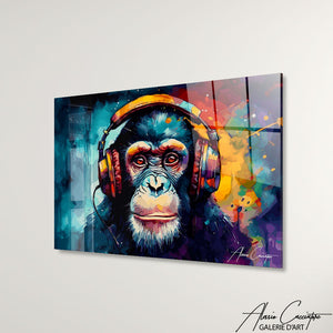 TABLEAU SINGE DJ Alessio Cacciatore