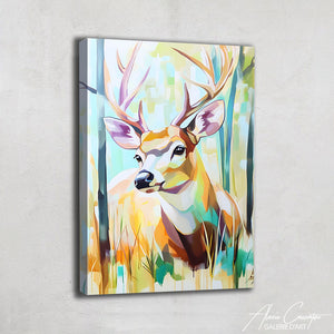 Tête De Cerf Peinture