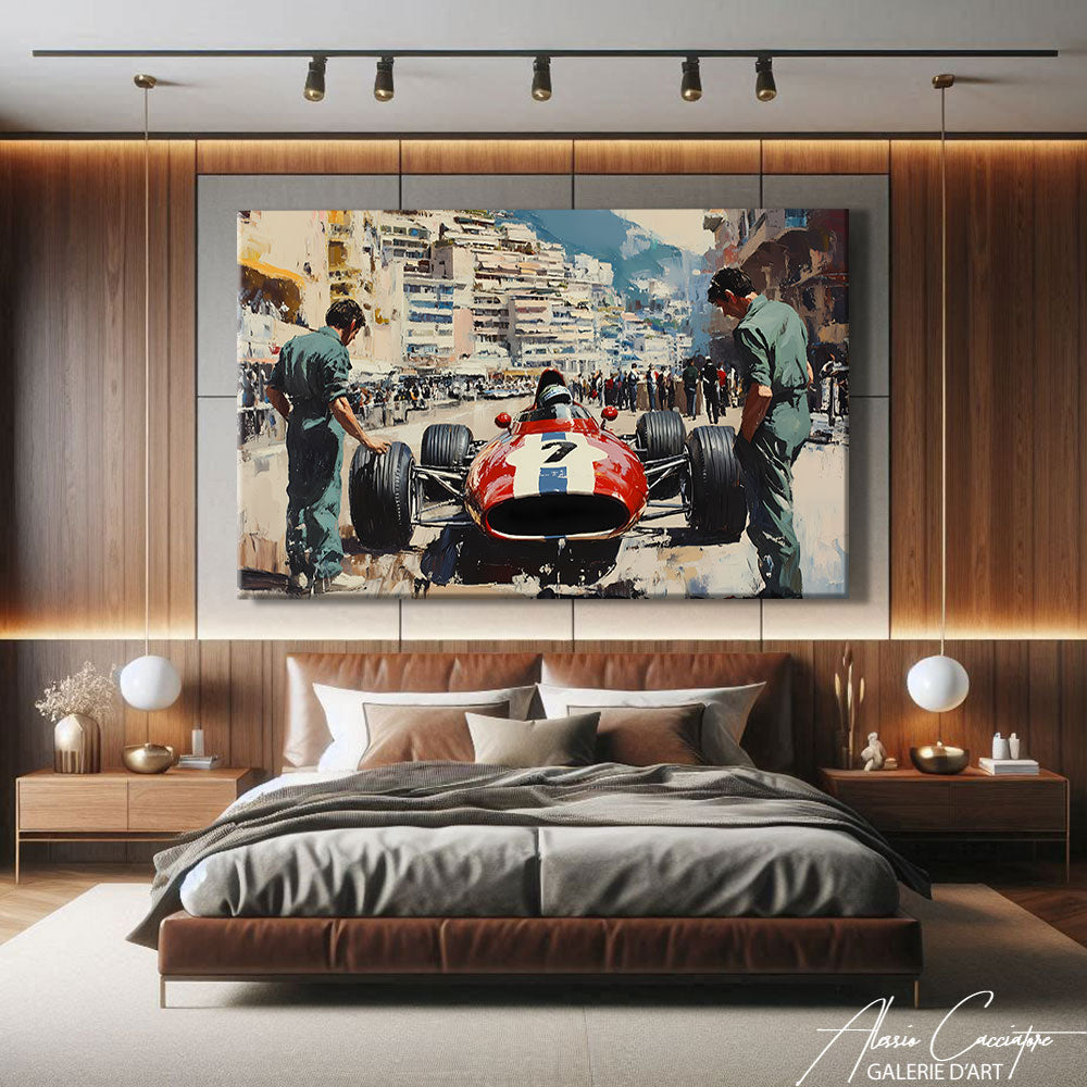 TABLEAU VOITURE VINTAGE