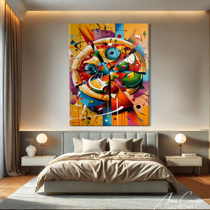Tableau Contemporain Abstrait Design
