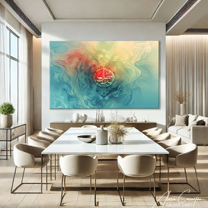 Tableau Calligraphie Arabe Moderne