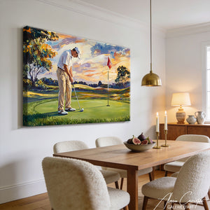 Décoration Murale Golfeur
