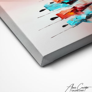 TABLEAU TRIBUE ABSTRAITE AlessioCacciatore