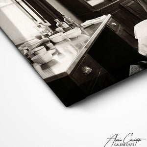 TABLEAU NOIR ET BLANC VINTAGE Alessio Cacciatore
