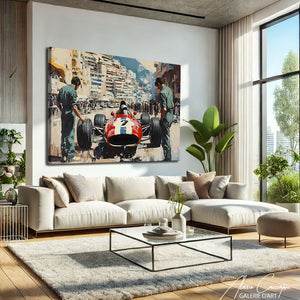 Tableau Vintage Monaco