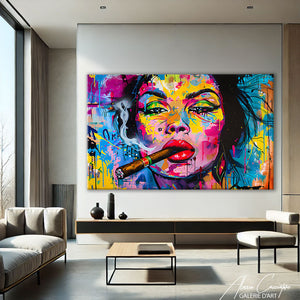 Portrait de Femme en Peinture