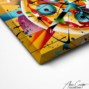 TABLEAU CONTEMPORAIN GÉOMÉTRIQUE Alessio Cacciatore