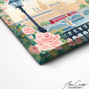 TABLEAU LONDRES FLORAL Alessio Cacciatore
