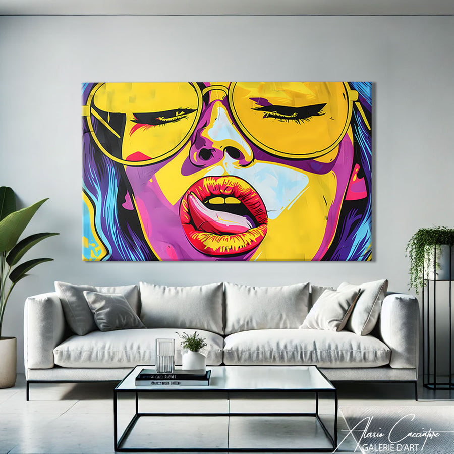Portrait de Femme en Peinture
– mise en situation