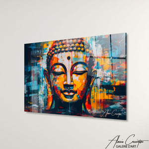 TABLEAU BOUDDHA CONTEMPORAIN Alessio Cacciatore