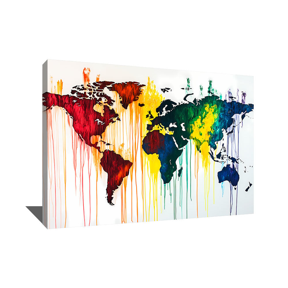 Tableau Carte du Monde