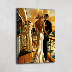 Style Art Deco Tableau