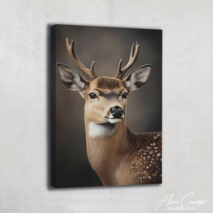 Cadre Tête De Cerf