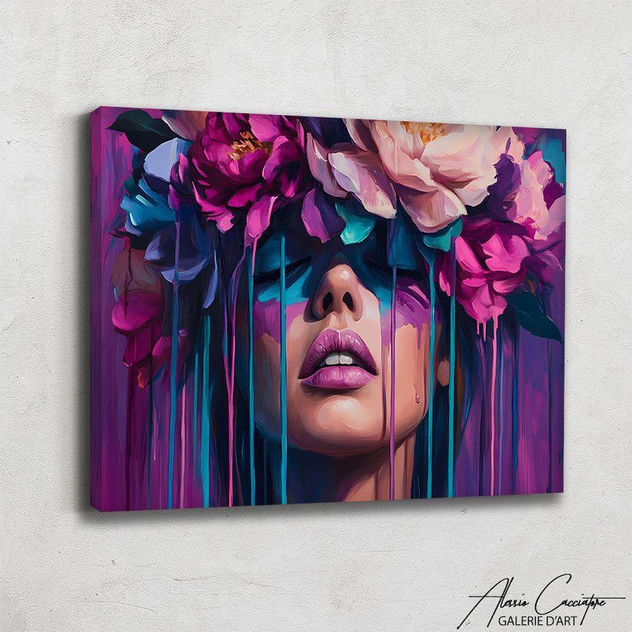Grand Tableau Pour Salon – mise en situation