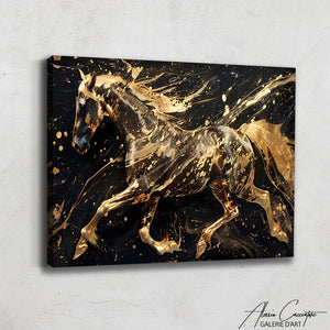 tableau toile cheval