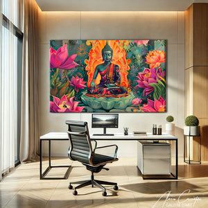 TABLEAU BOUDDHA MODERNE
