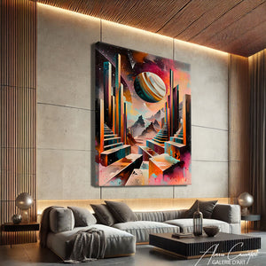 Abstrait Tableau Contemporain